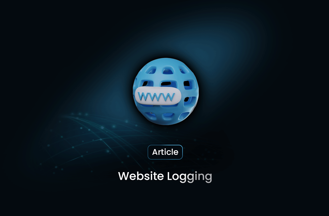 Use Case and Guide in Website Logging