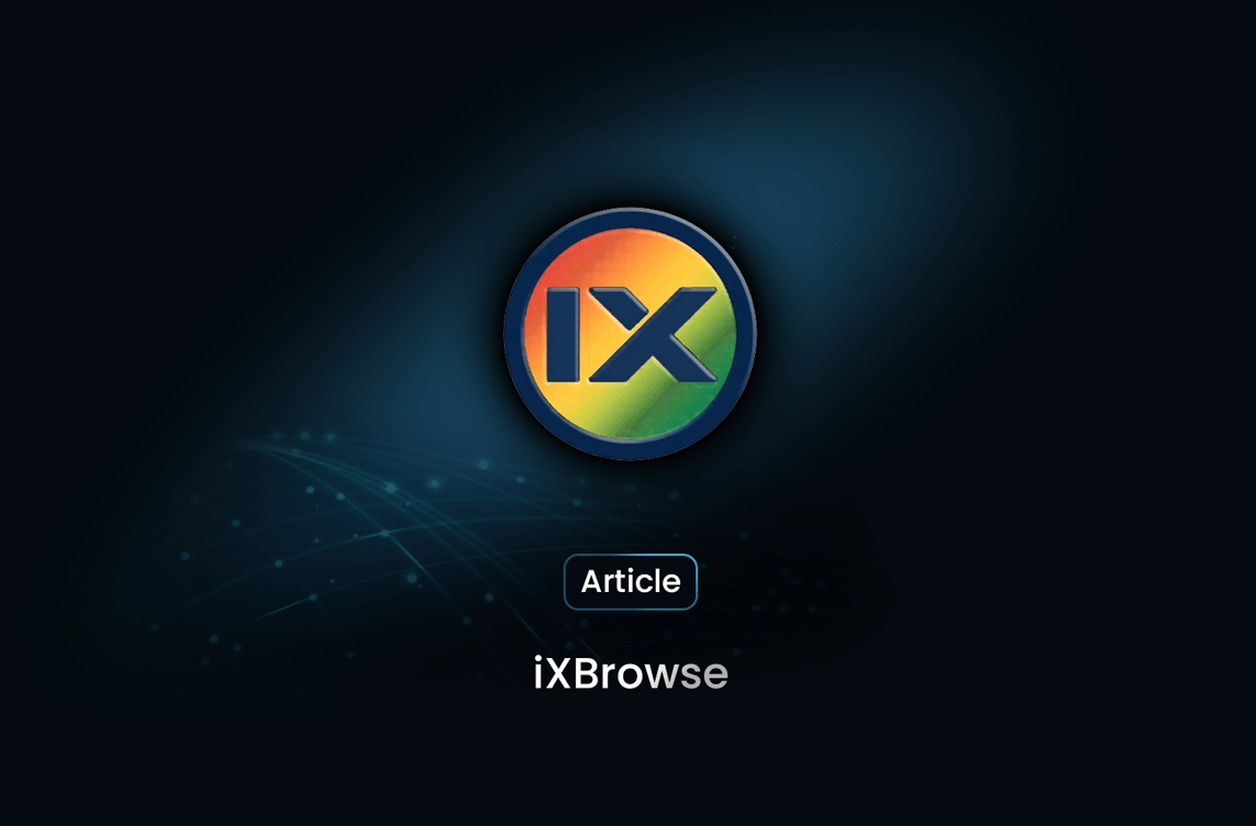 Scraping Data with iXBrowser