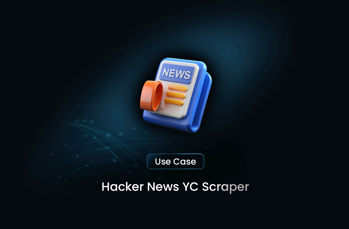 Hacker News YC Scraper