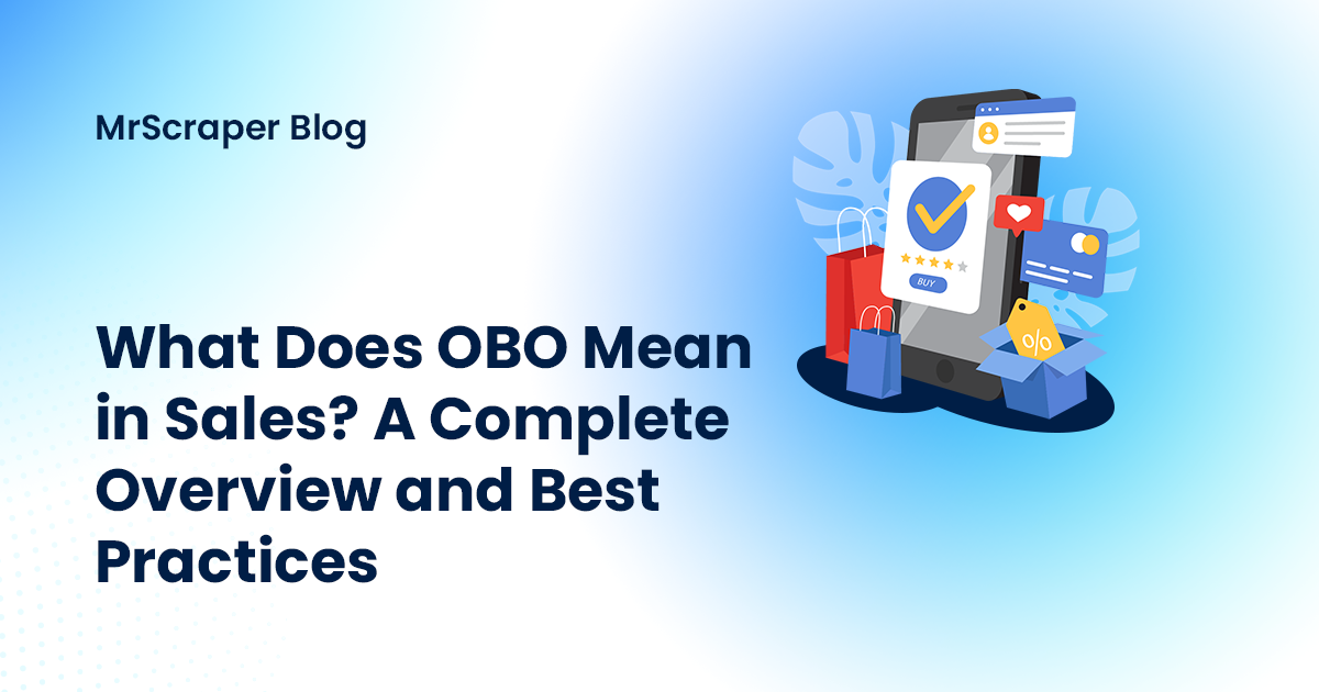 What Does OBO Mean in Sales?